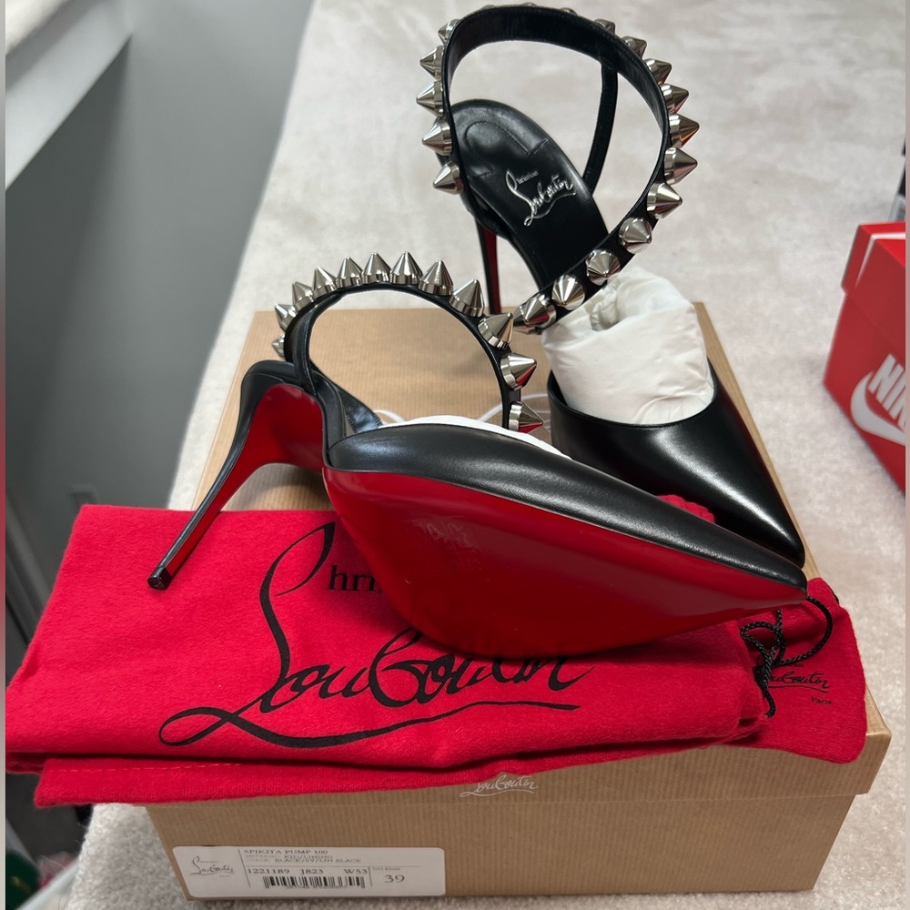NEW Christian Louboutin Spikita Pump 100